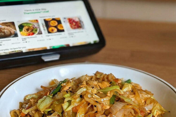 Chinakohl-Nudel-Pfanne aus dem Thermomix