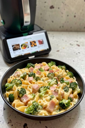 Cremige Pasta mit Brokkoli und Schinken aus dem Thermomix