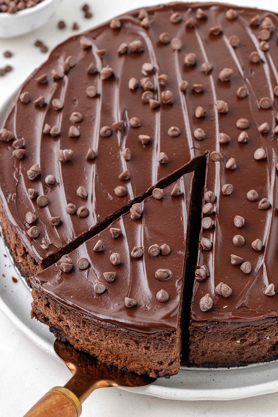 Dreifach-Schokoladen-Käsekuchen aus dem Thermomix