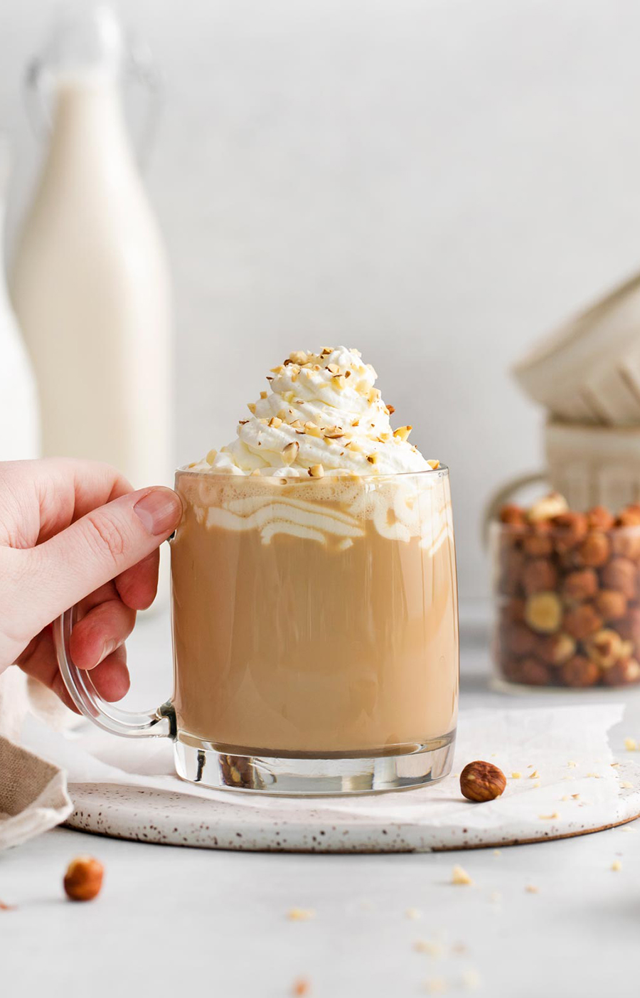 Haselnuss-Latte in 5 Minuten aus dem Thermomix