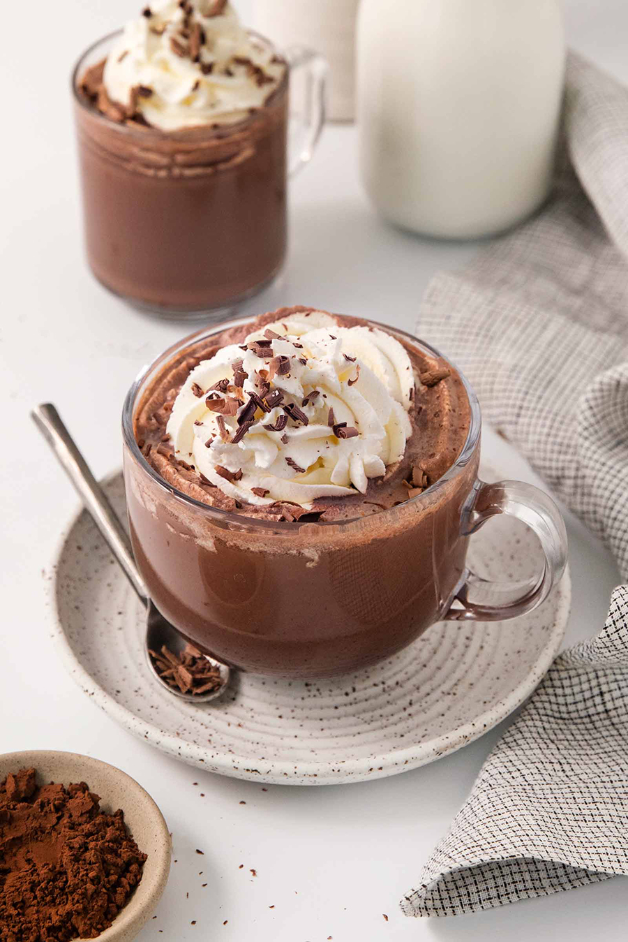 Heiße Schokolade mit Kollagen aus dem Thermomix