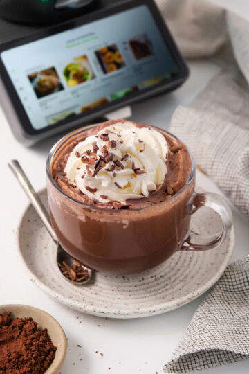 Heiße Schokolade mit Kollagen aus dem Thermomix