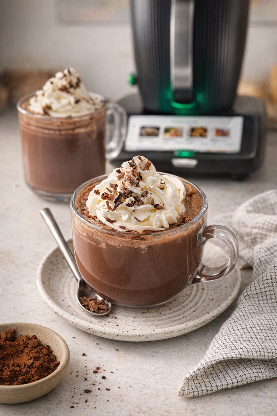 Heiße Schokolade mit Kollagen aus dem Thermomix