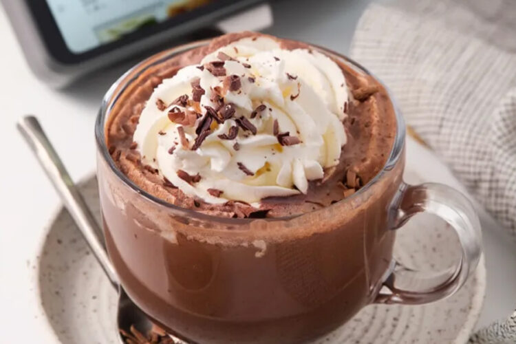 Heiße Schokolade mit Kollagen aus dem Thermomix