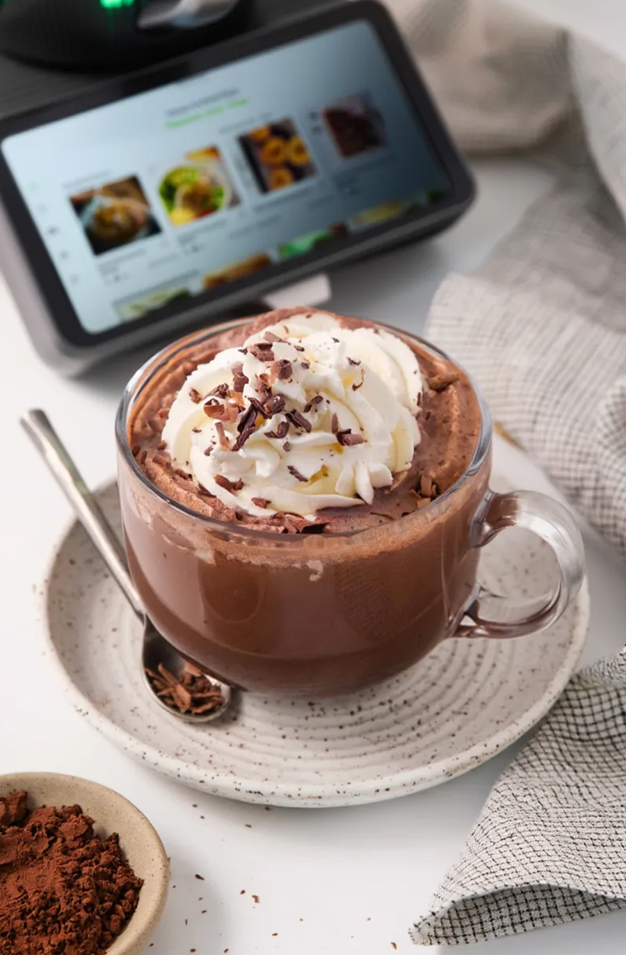 Heiße Schokolade mit Kollagen aus dem Thermomix