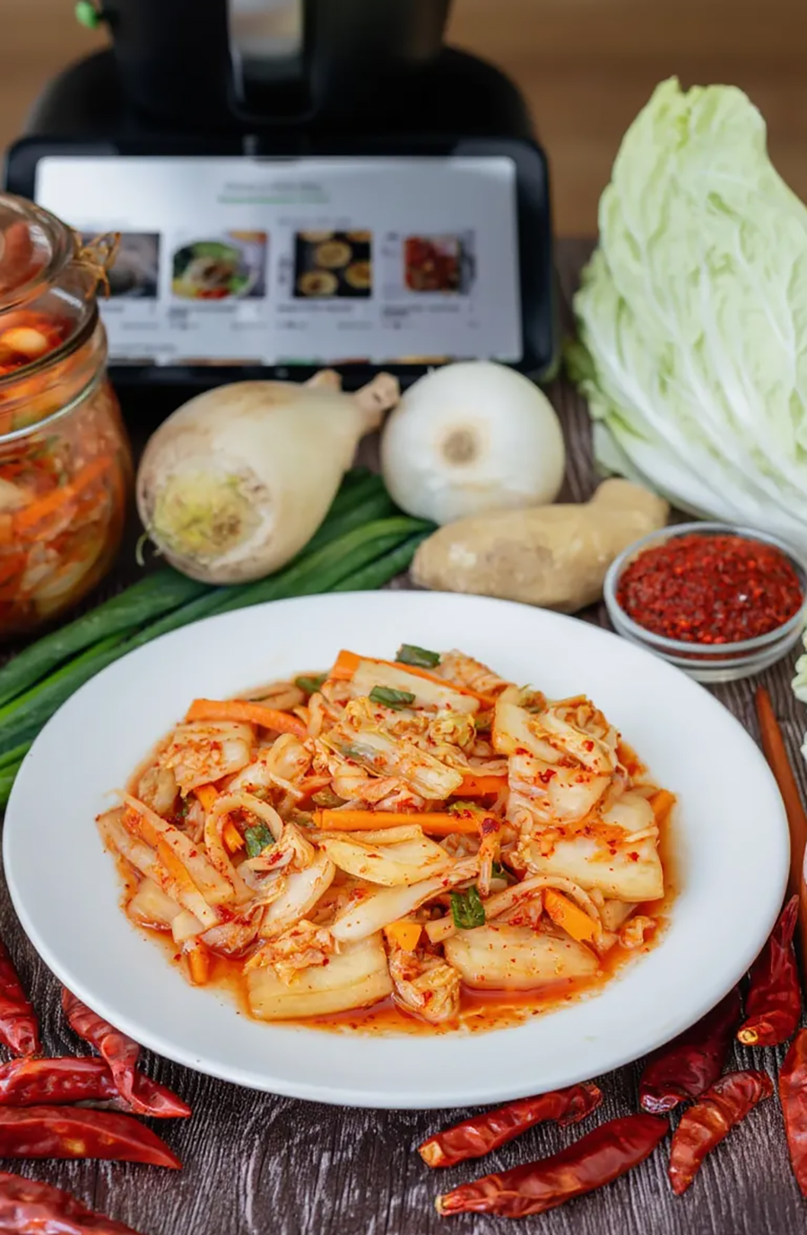 Koreanisches Kimchi aus dem Thermomix Koreanisches Kimchi aus dem Thermomix