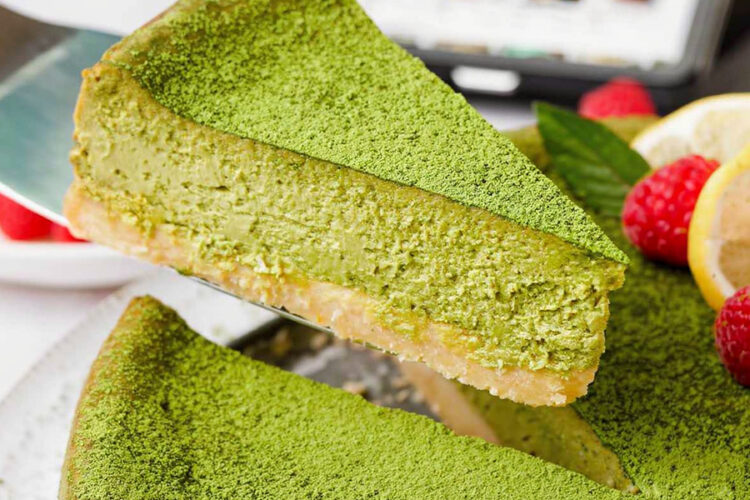 Matcha Cheesecake aus dem Thermomix