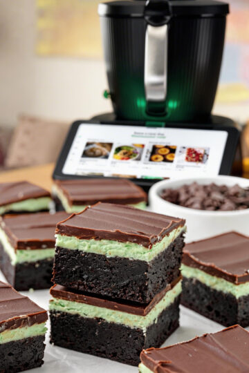 Minz-Brownies aus dem Thermomix