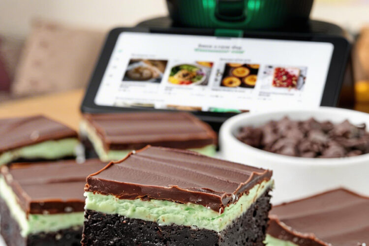 Minz-Brownies aus dem Thermomix