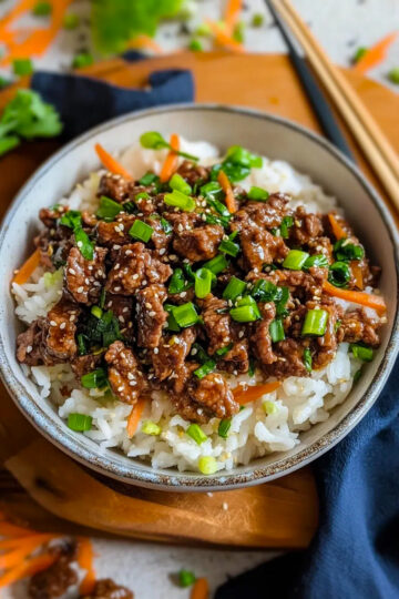 Teriyaki mit Hackfleisch in 20 Minuten aus dem Thermomix