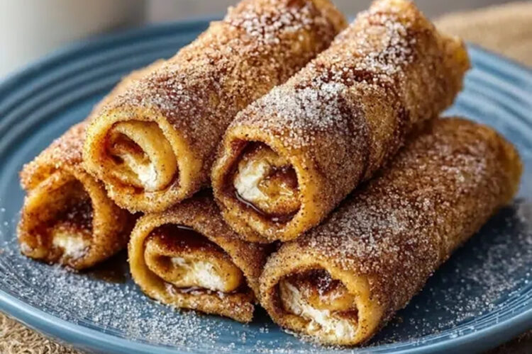 Zimt-Zucker French-Toast-Röllchen aus dem Thermomix