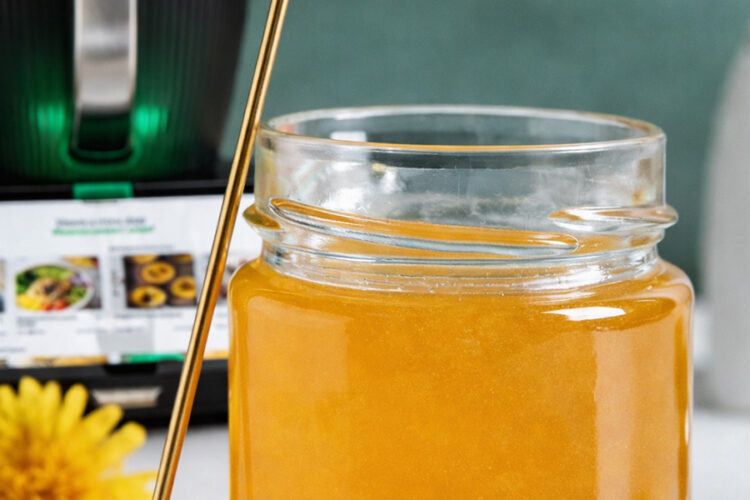 Bereite deinen eigenen Löwenzahn honig aus dem Thermomix