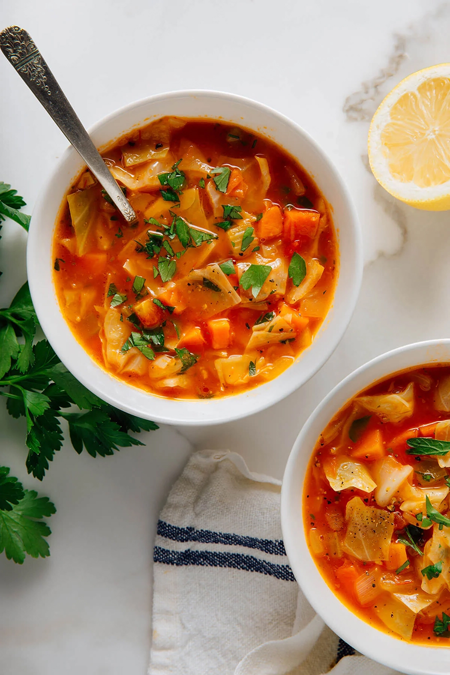 Kohlsuppe mit Gemüse aus dem Thermomix