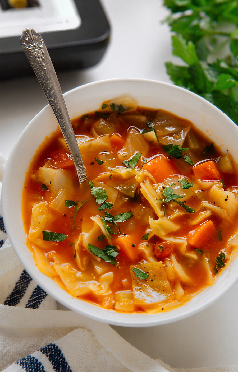 Kohlsuppe mit Gemüse aus dem Thermomix