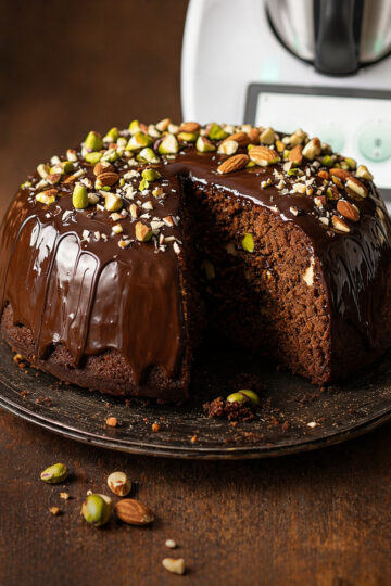 Lebkuchen-Schokoladenkuchen aus dem Thermomix