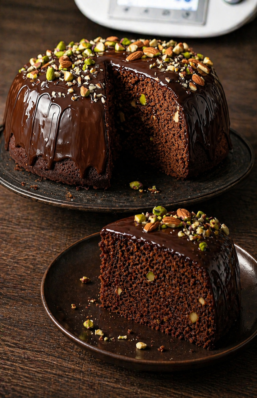 Lebkuchen-Schokoladenkuchen aus dem Thermomix