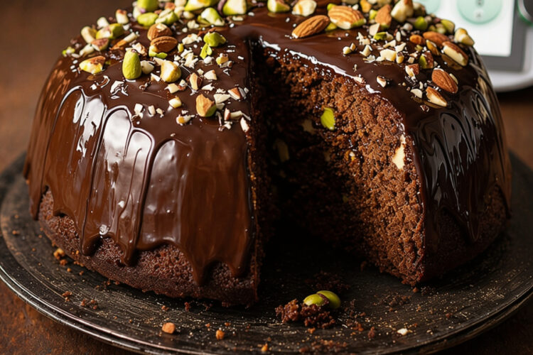 Lebkuchen-Schokoladenkuchen aus dem Thermomix