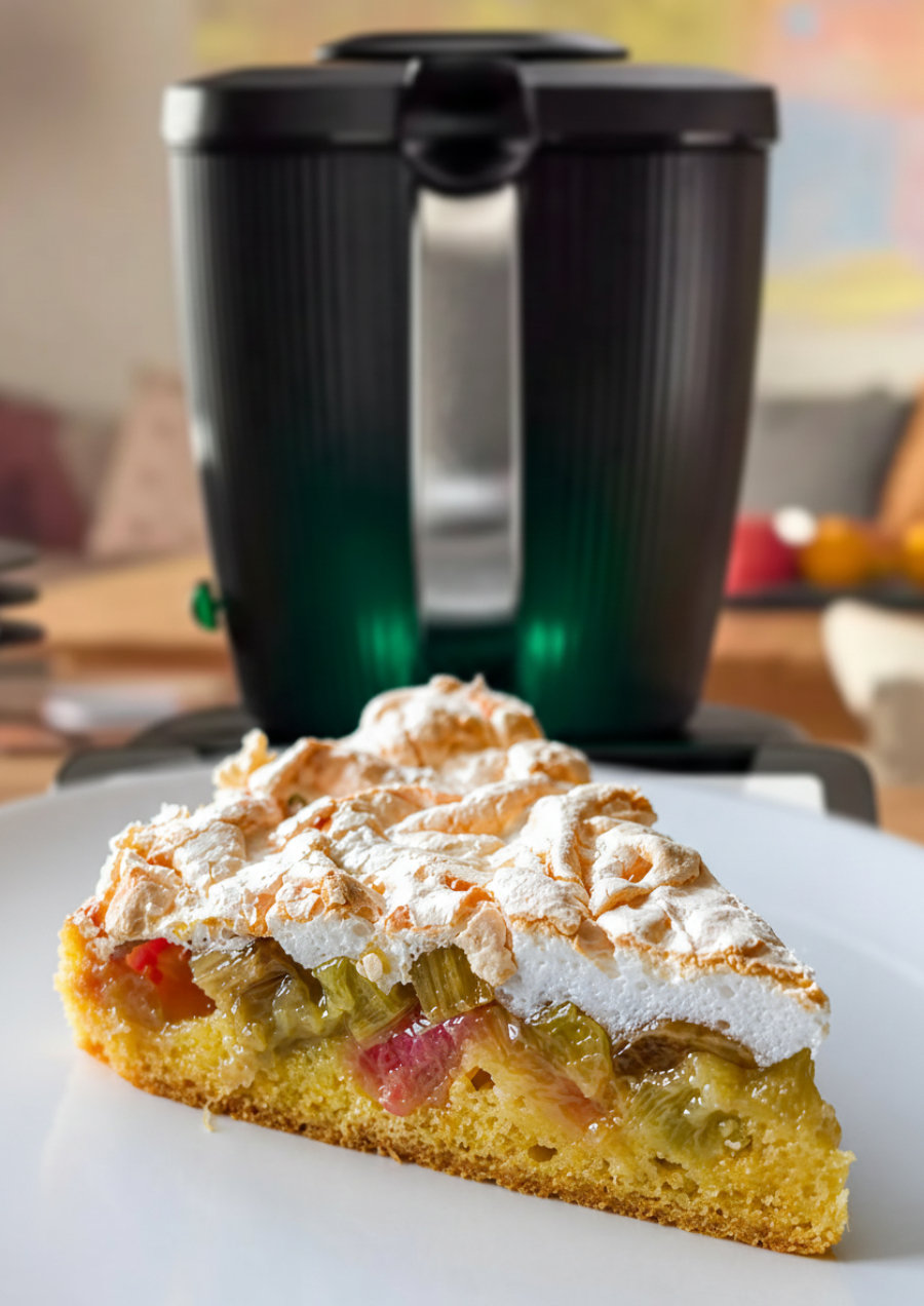 Rhabarber Baiserkuchen aus dem Thermomix