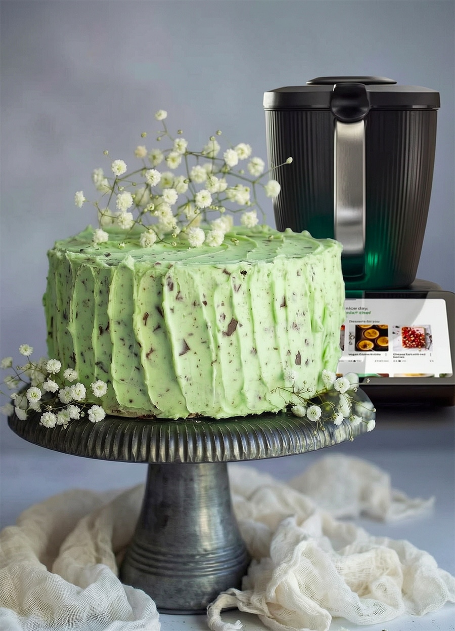 Schokoladen-Minz-Torte aus dem Thermomix