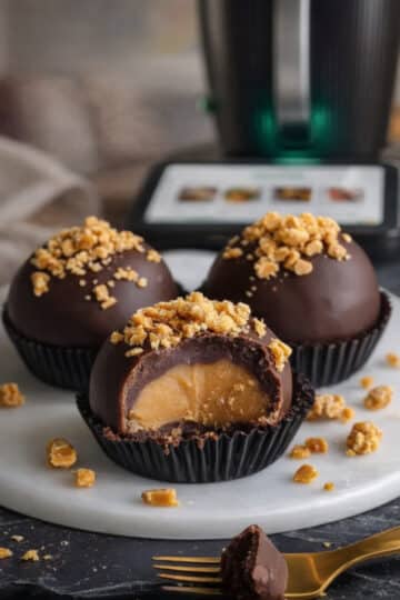 Butterfinger Erdnussbutter-Pralinen aus dem Thermomix