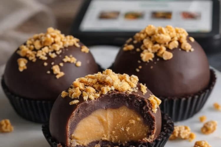Butterfinger Erdnussbutter-Pralinen aus dem Thermomix