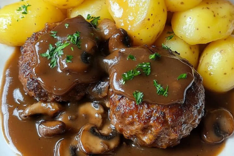 Fleischbällchen mit Champignon und Waldpilzsauce aus dem Thermomix