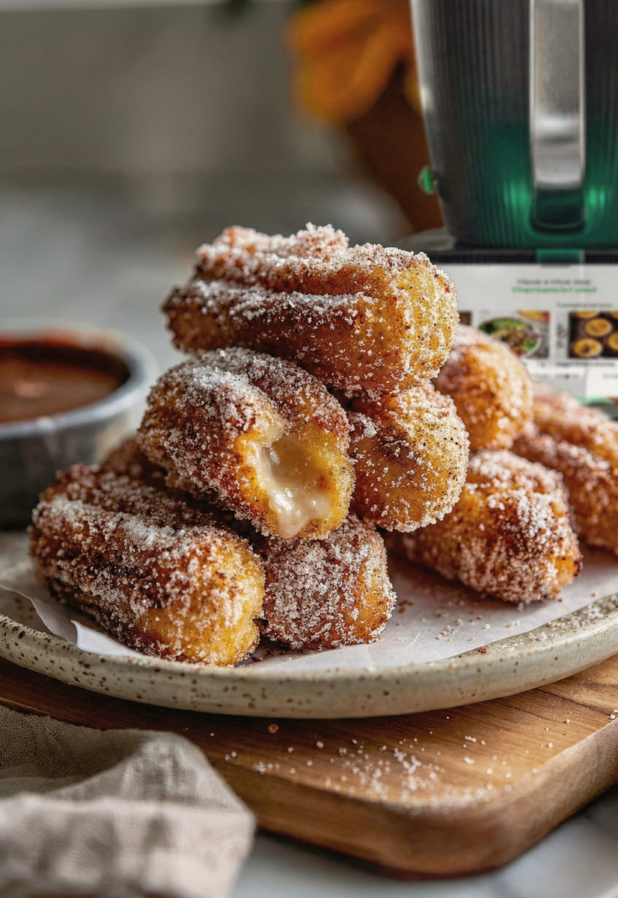 Köstliche Churros Poppers aus dem Thermomix