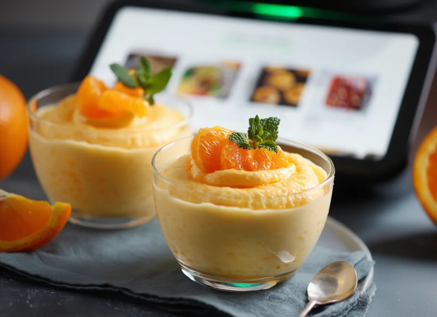 Orangenmousse aus dem Thermomix