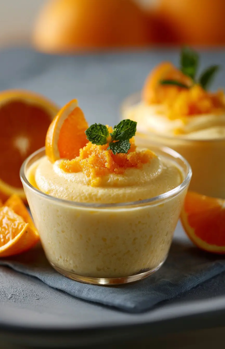 Orangenmousse aus dem Thermomix