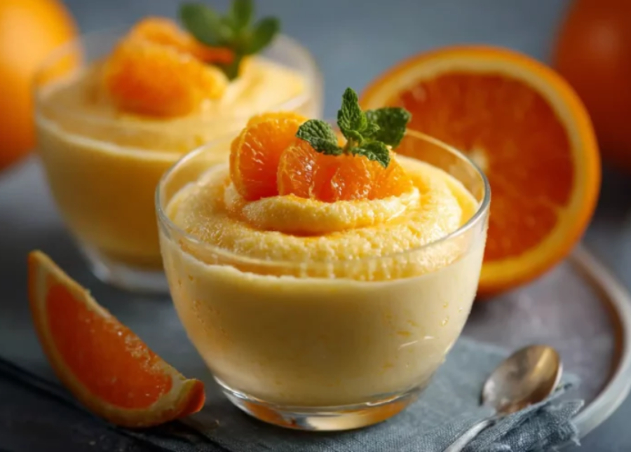 Orangenmousse aus dem Thermomix