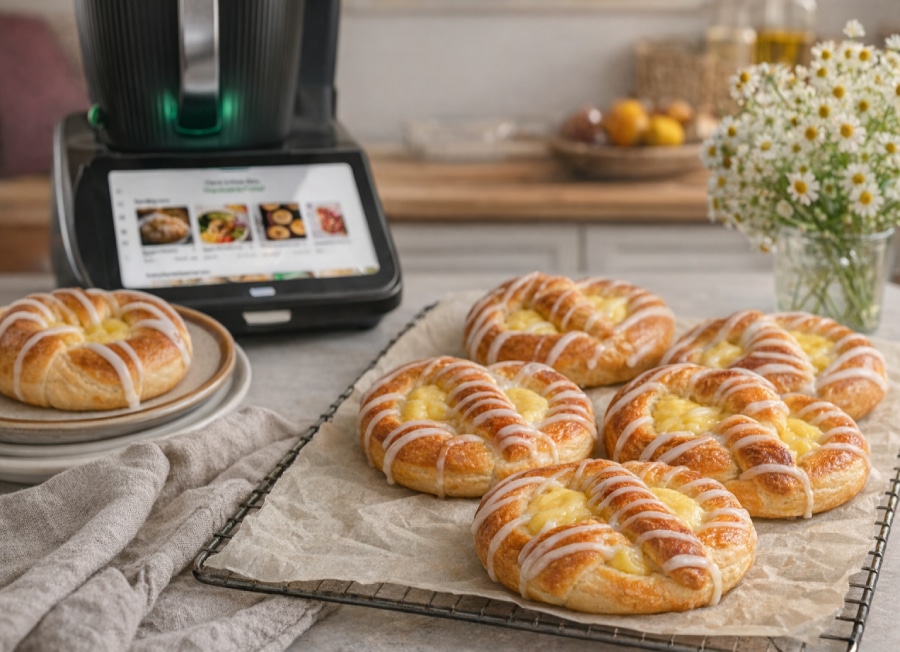 Pudding Brezel aus dem Thermomix