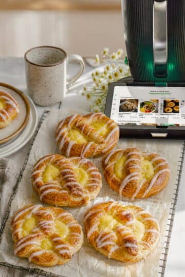 Pudding Brezel aus dem Thermomix