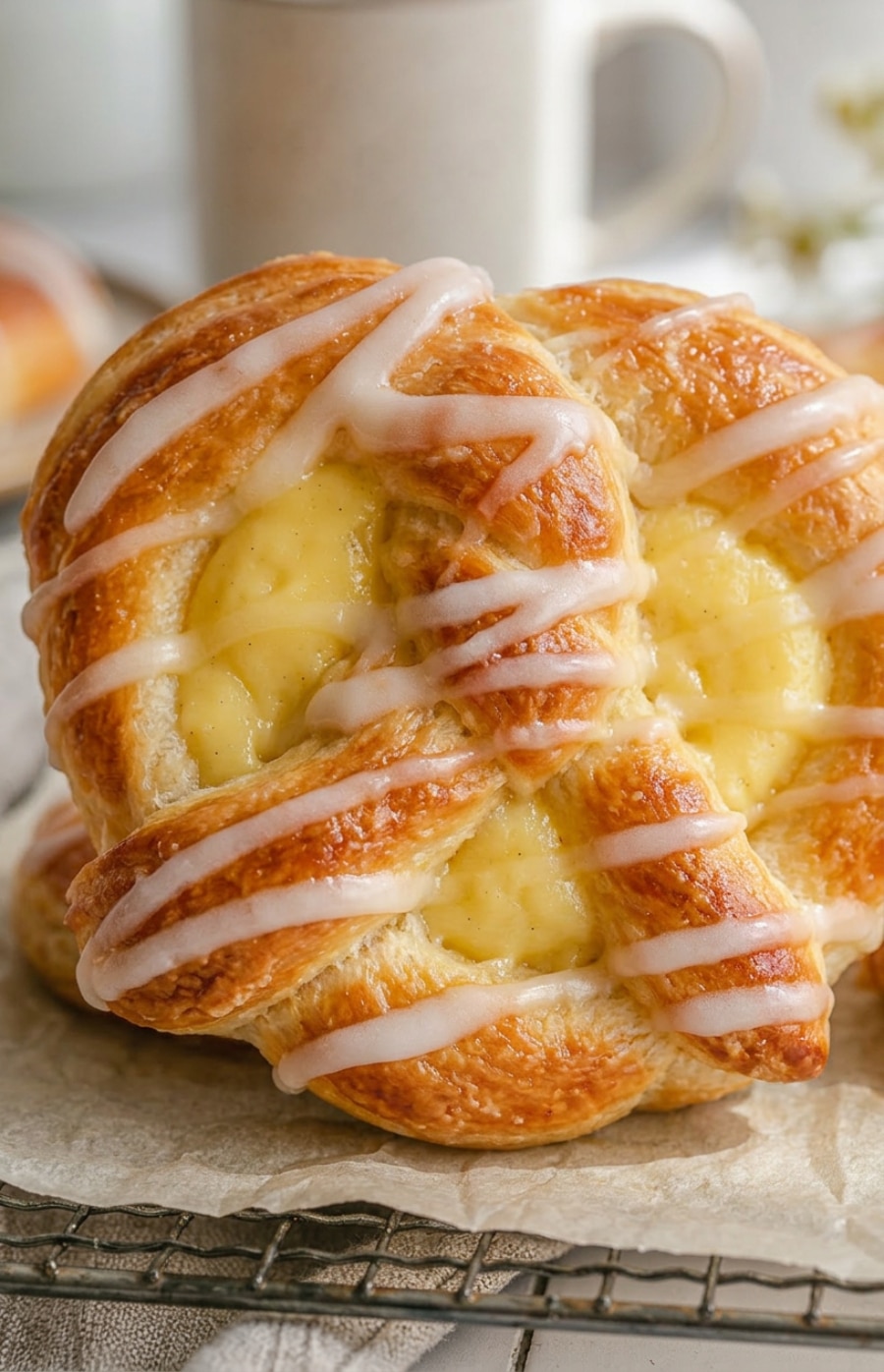 Pudding Brezel aus dem Thermomix