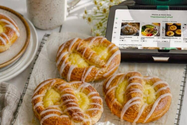 Pudding Brezel aus dem Thermomix
