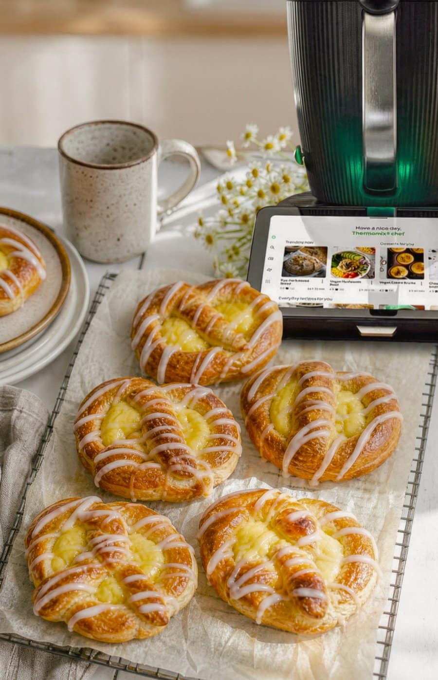 Pudding Brezel aus dem Thermomix