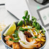 Vegetarische Pho (vietnamesische Nudelsuppe) aus dem Thermomix