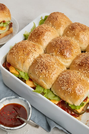 Cheeseburger-Auflauf aus dem Thermomix