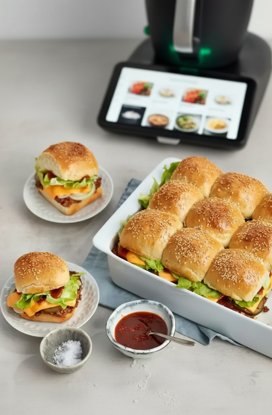 Cheeseburger-Auflauf aus dem Thermomix
