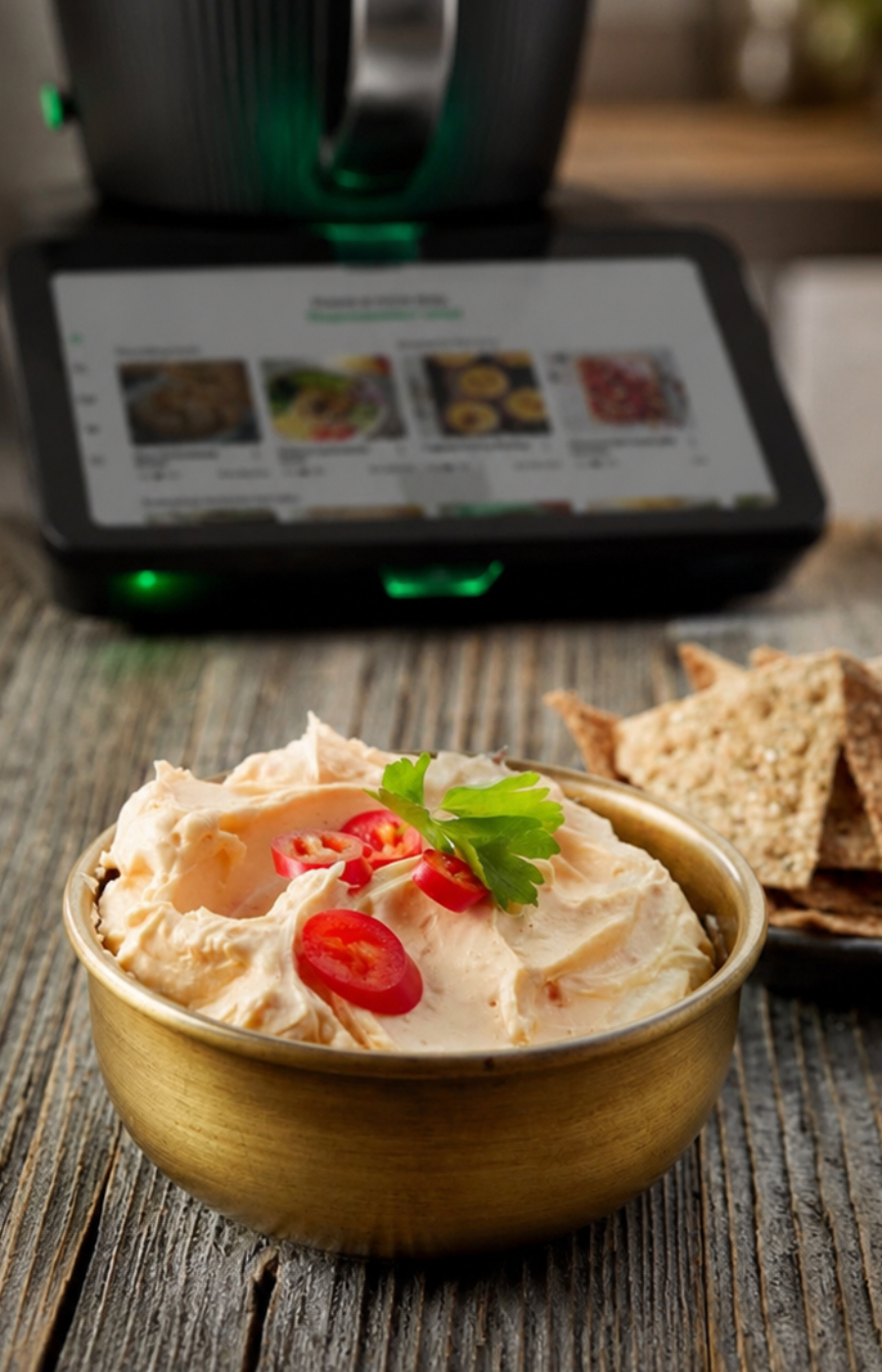 Cremiger Mozzarella-Dip aus dem Thermomix Cremiger Mozzarella-Dip aus dem Thermomix