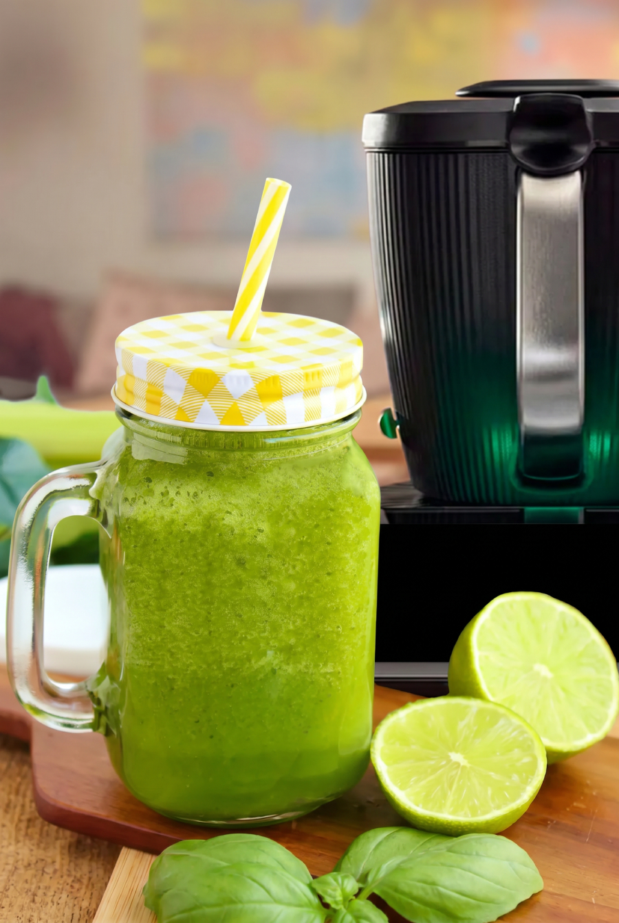Grüner Saft aus dem Thermomix