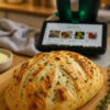 Knoblauchbrot ohne Kneten aus dem Thermomix