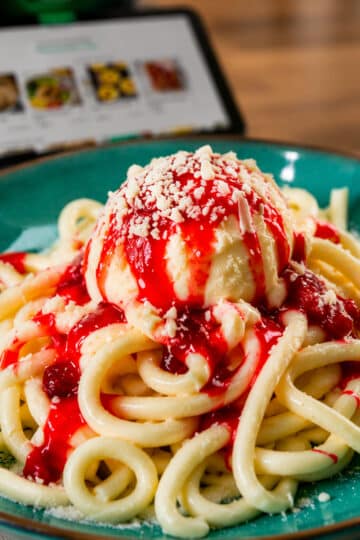 Spaghetti-Eis aus dem Thermomix