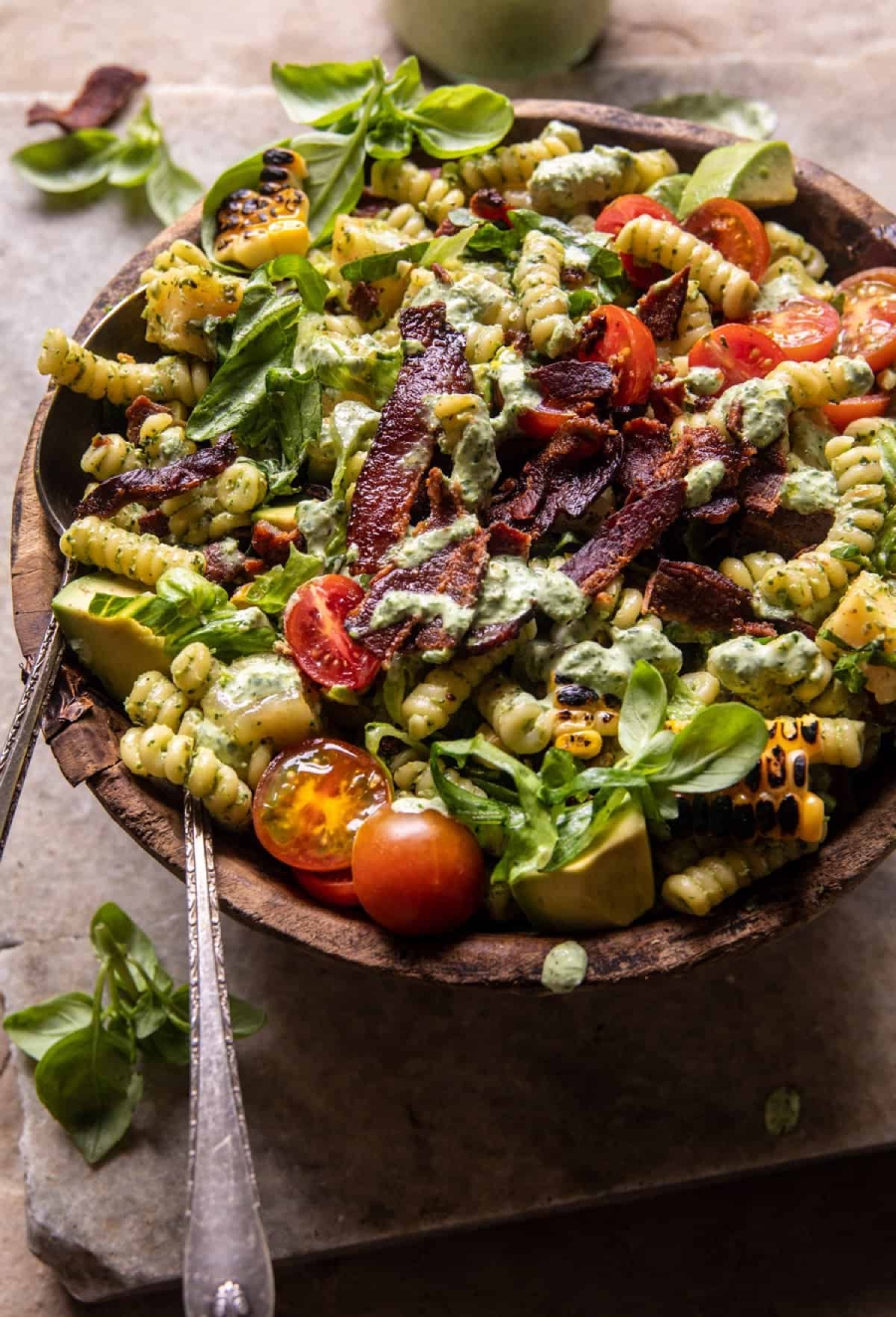BLT Pasta Salat aus dem Thermomix BLT Pasta Salat aus dem Thermomix