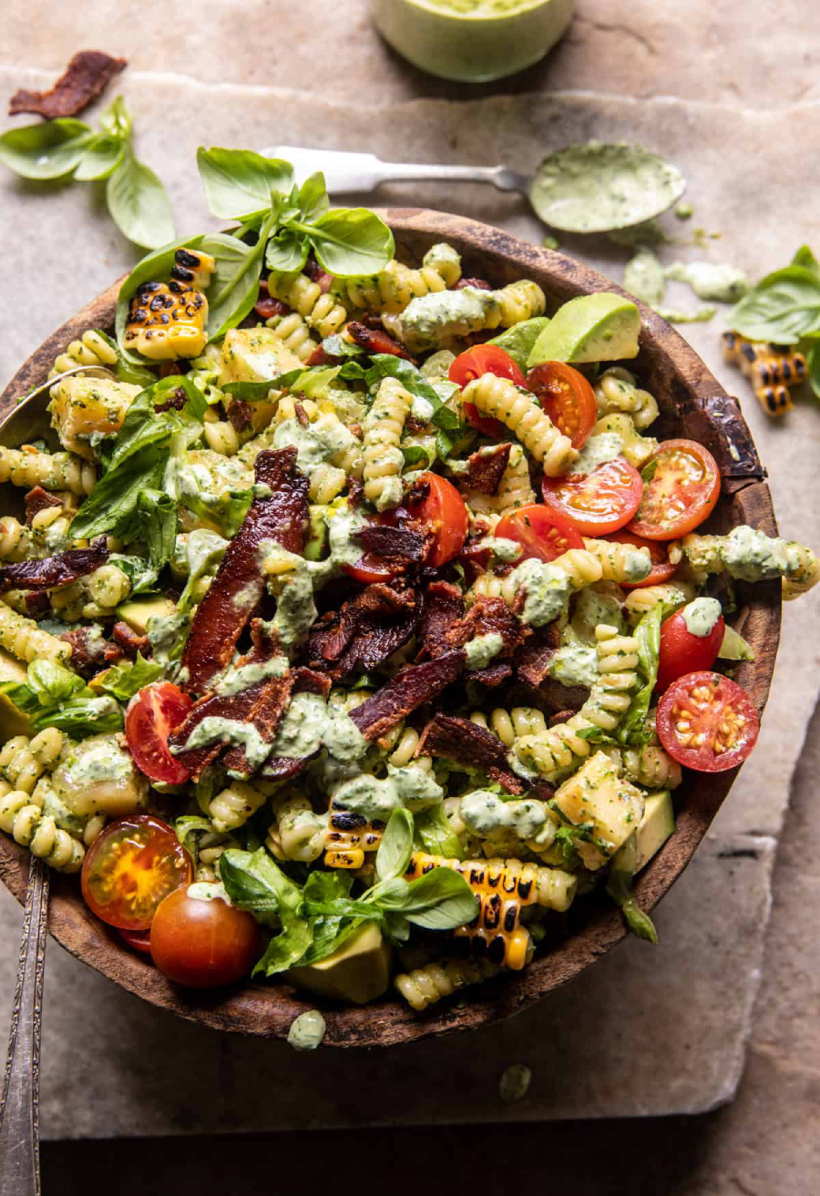 BLT Pasta Salat aus dem Thermomix BLT Pasta Salat aus dem Thermomix