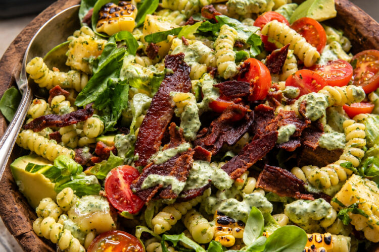 BLT Pasta Salat aus dem Thermomix