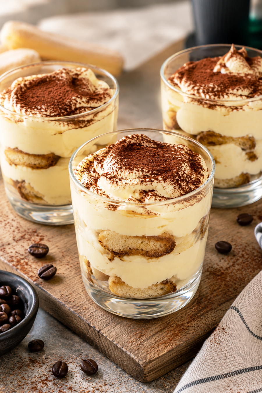 Eierlikör-Tiramisu mit Mascarpone aus dem Thermomix Eierlikör-Tiramisu mit Mascarpone aus dem Thermomix