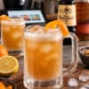 Gefrorener Bourbon-Bier-Amaro-Cocktail aus dem Thermomix
